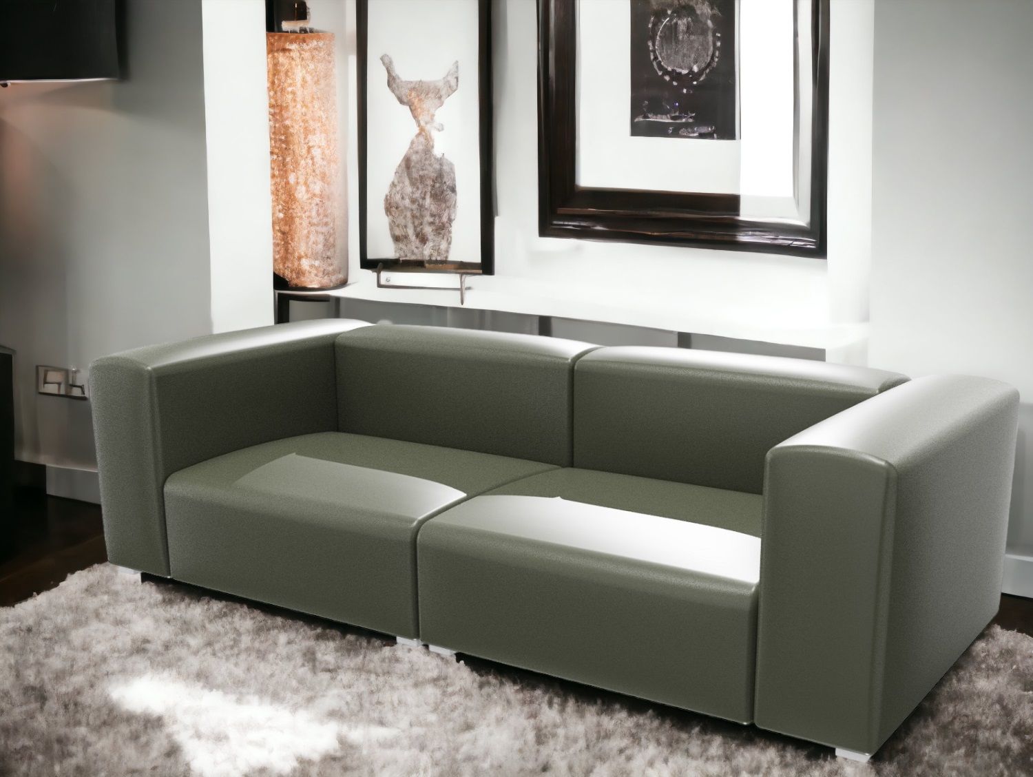 Mags Soft 2 1/2-Seater Sofa Hay Linara 100