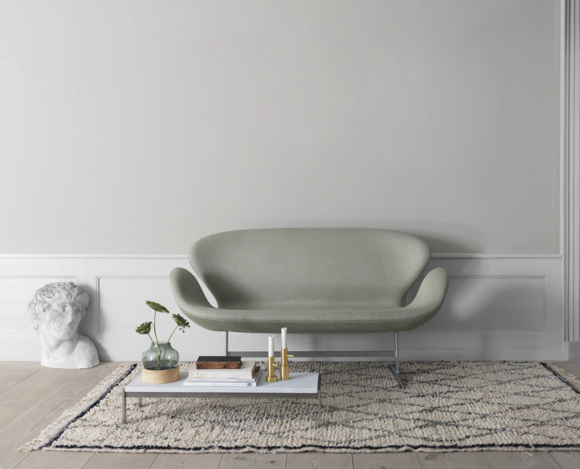 The Swan sofa Fritz Hansen