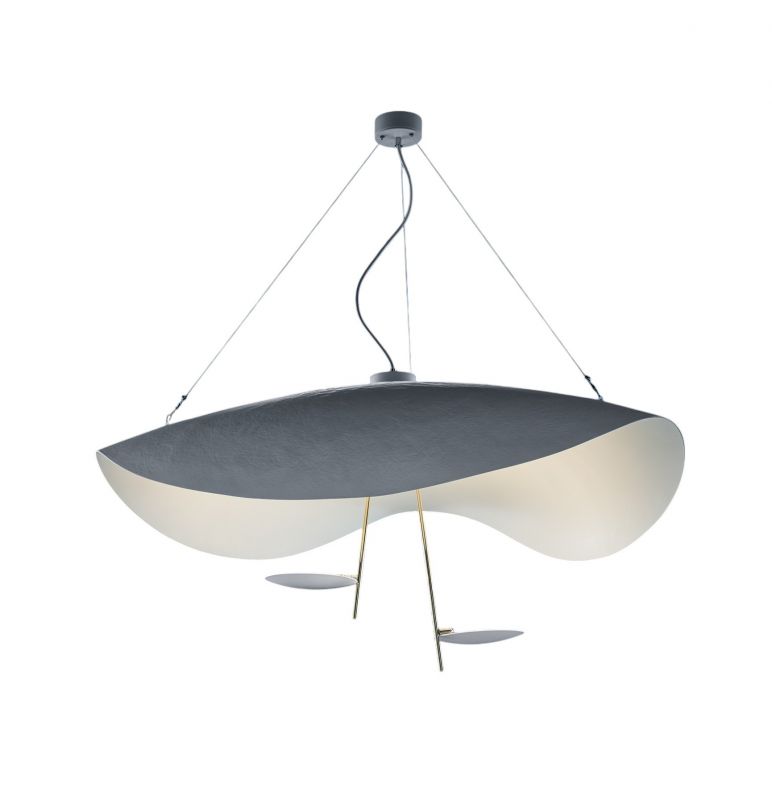 Lederam Manta S2 pendant light Catellani & Smith
