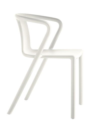 Air Armchair Indoor/Outdoor Chair with Armrests Magis White