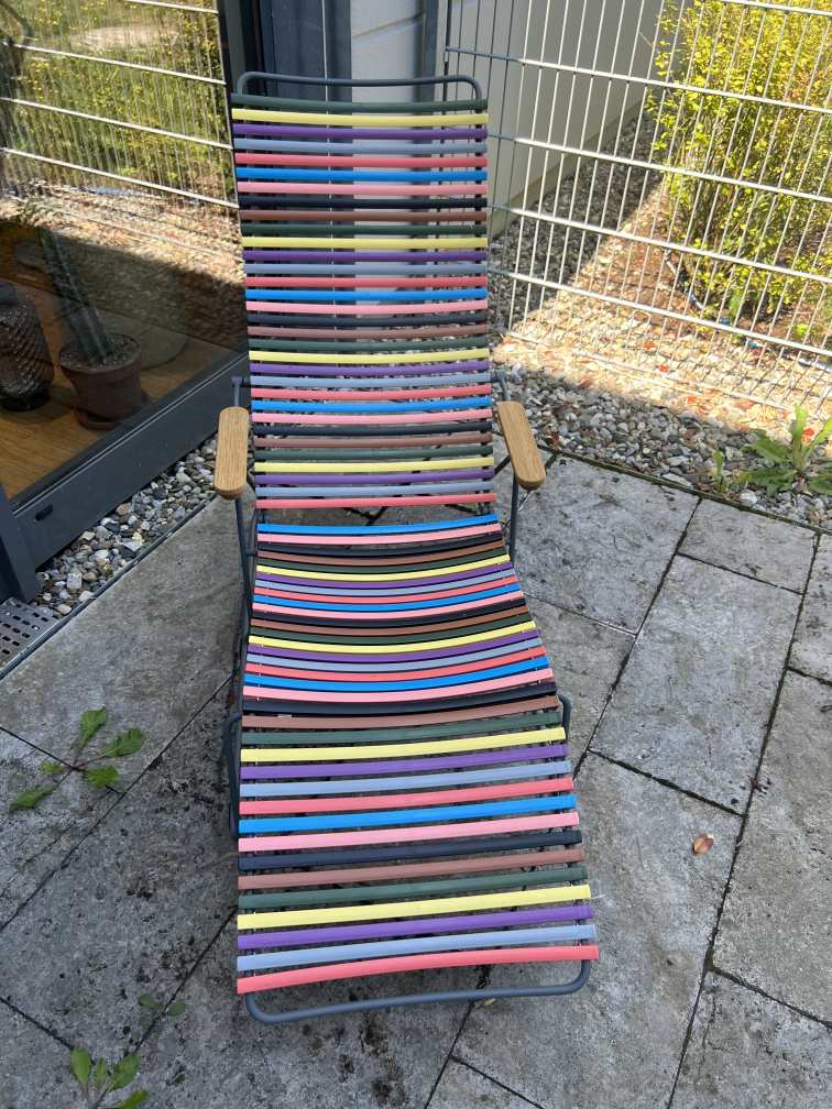 Click Sunlounger Outdoor sun lounger MULTI COLOR 1 Houe EXHIBITION PIECES