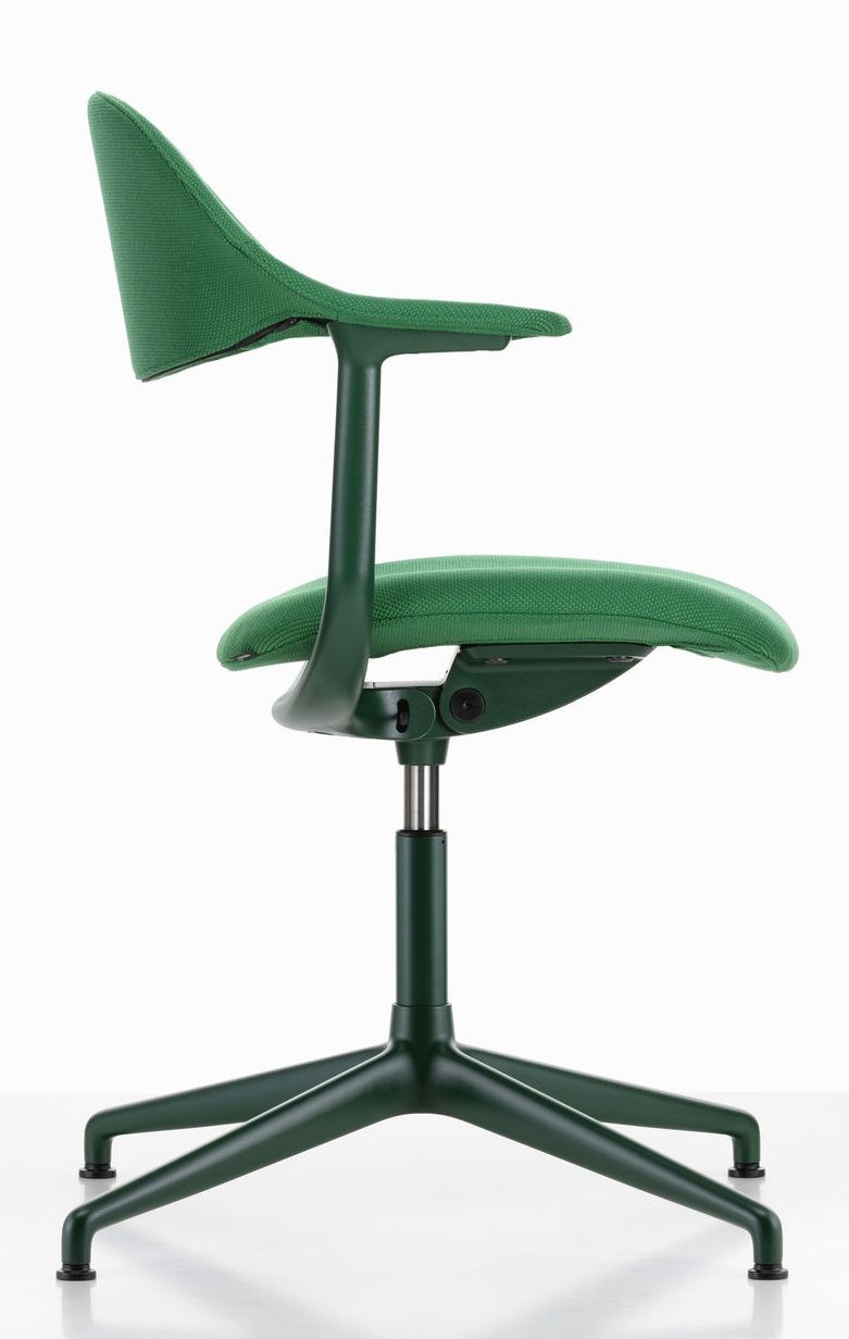 Mynt back and seat Plywood office swivel chair Vitra