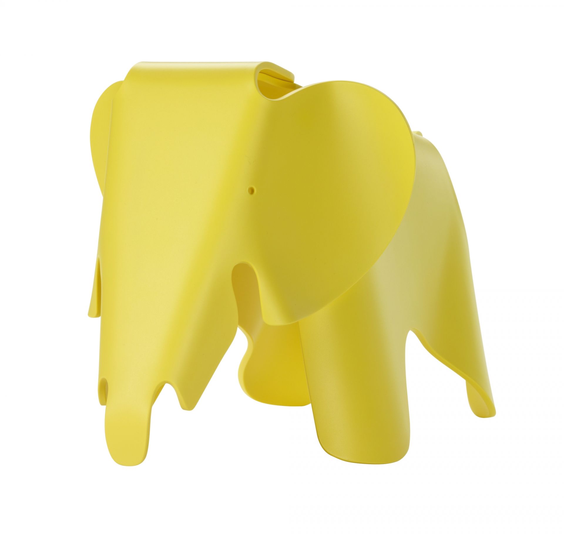Eames Elephant Stool butter flower Vitra