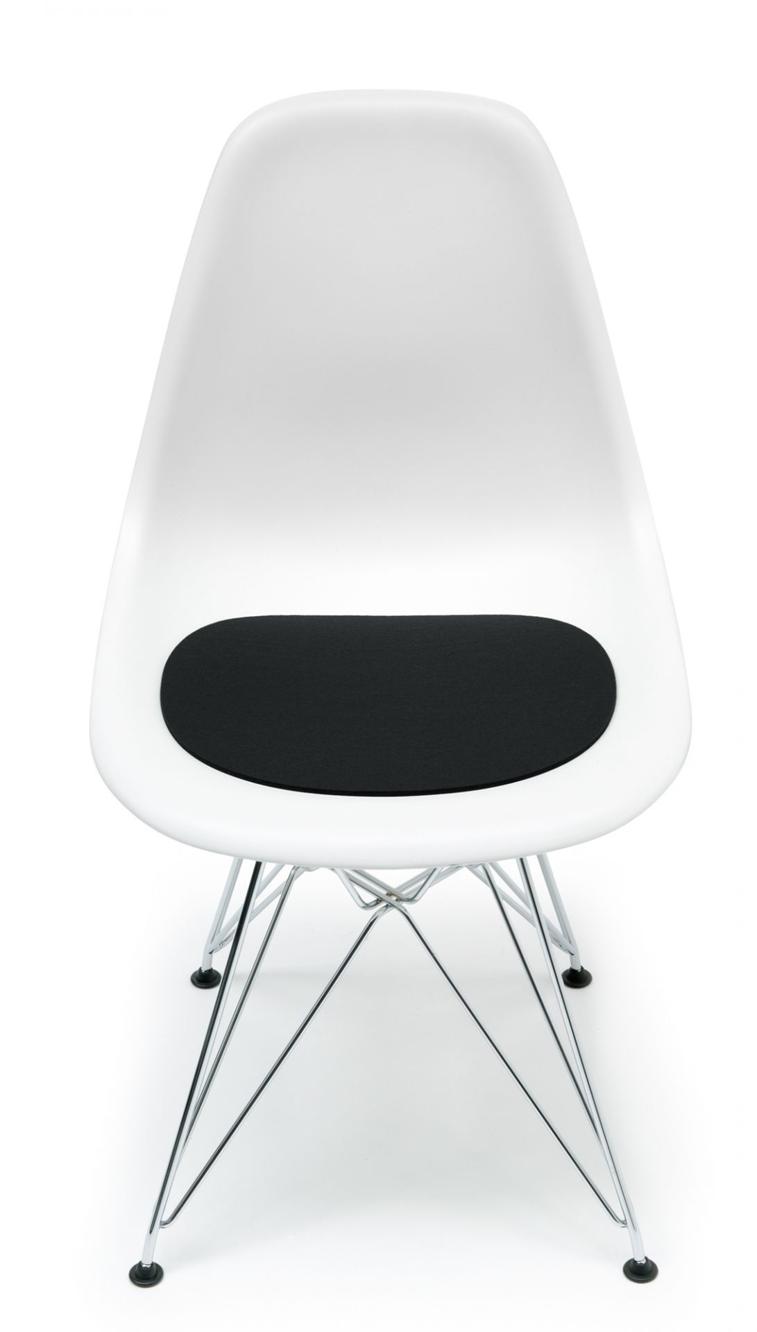 Seat pad-Felt pad Eames Plastic Side Chairs DSR / DSW /DSX Black Hey Sign SINGLE PIECES