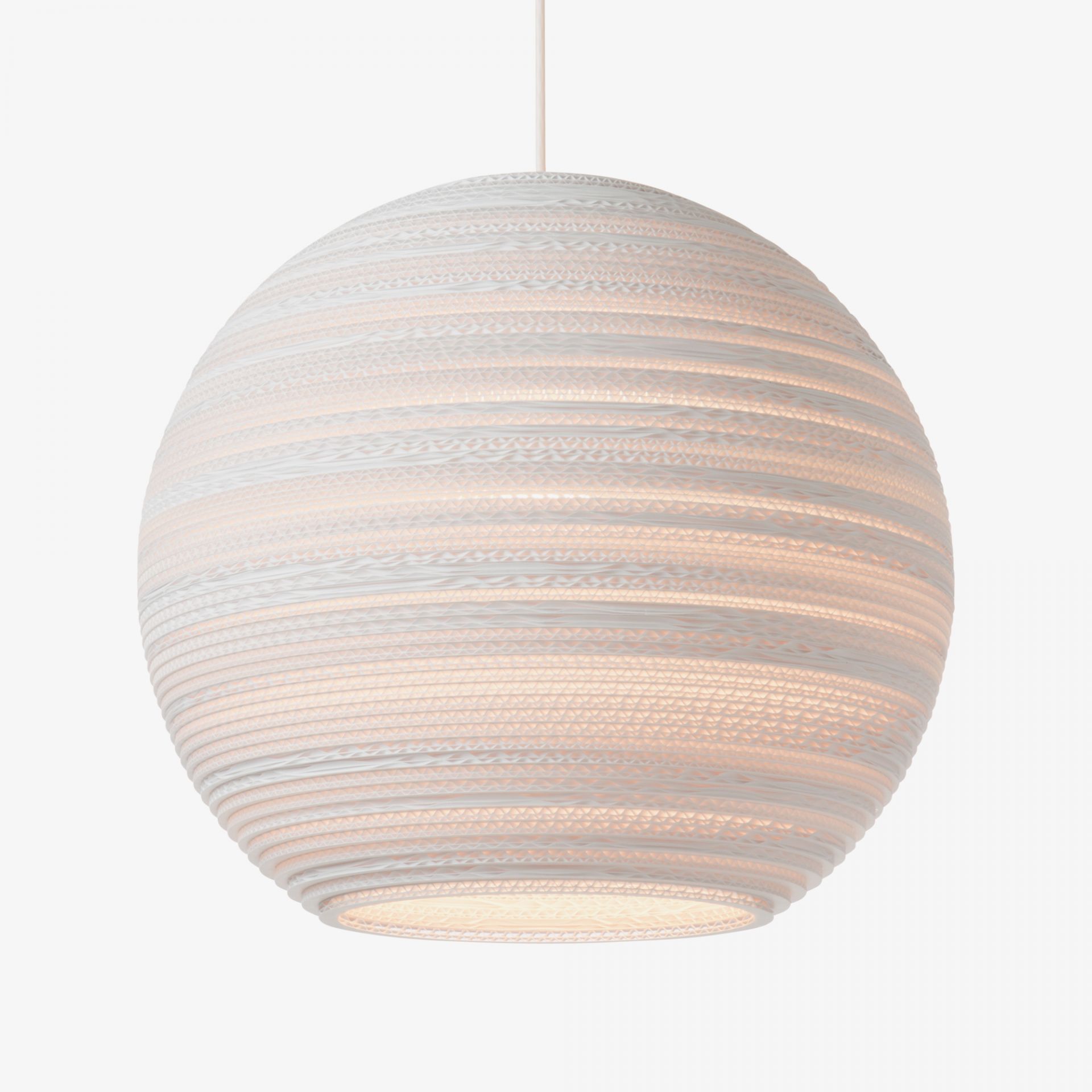 Scraplights Moon 18 Pendant lamp White Graypants
