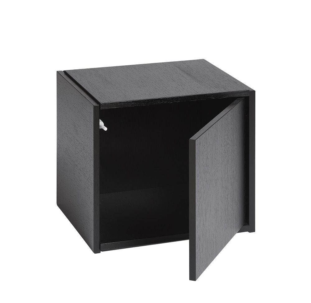 Bricks Cube Door Right  Shelf Woud