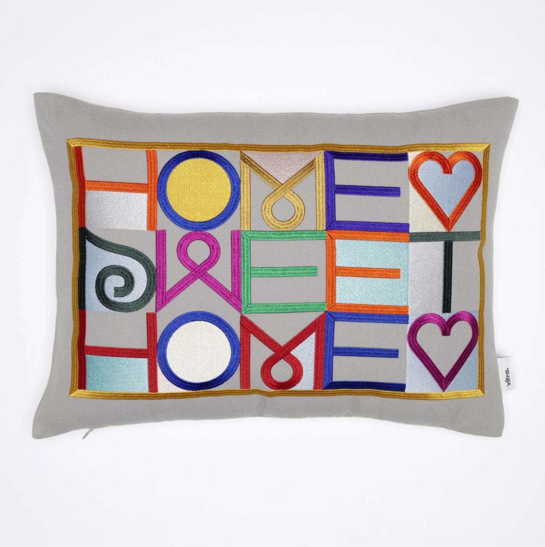 Embroidered Pillow Vitra