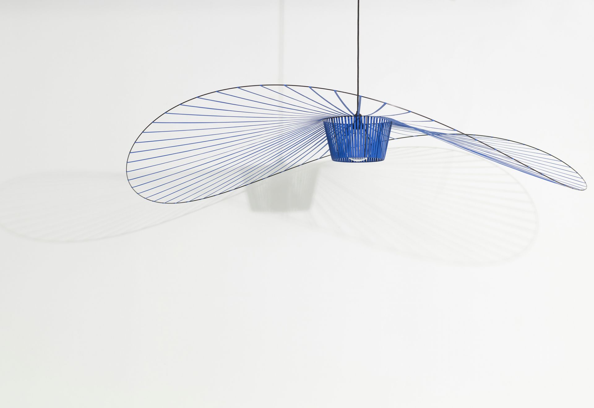 Vertigo Pendant Light Large Cobalt Blue Petite Friture