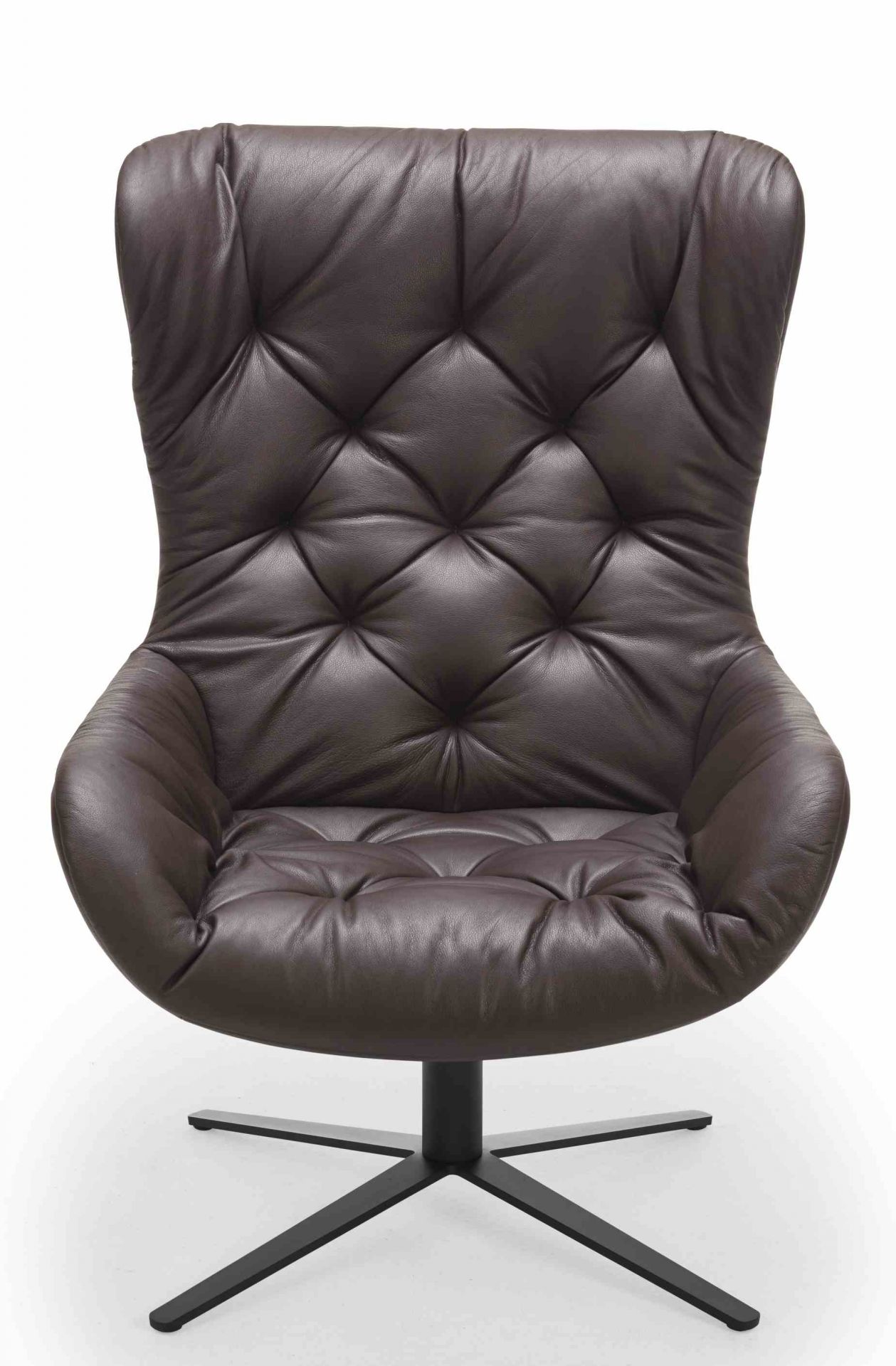 Leya cocktail wingback armchair Freifrau Manufaktur