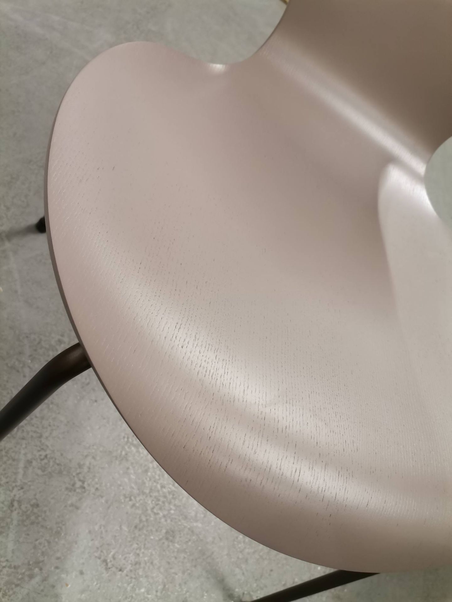 Sevens / Series 3107 Chair Ash deep clay/brown bronze SH 46 Fritz Hansen SINGLE PIECES