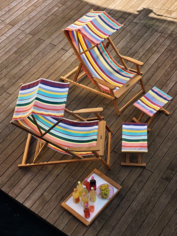 Cabin Outdoor Lounger Deluxe Nature Weishäupl