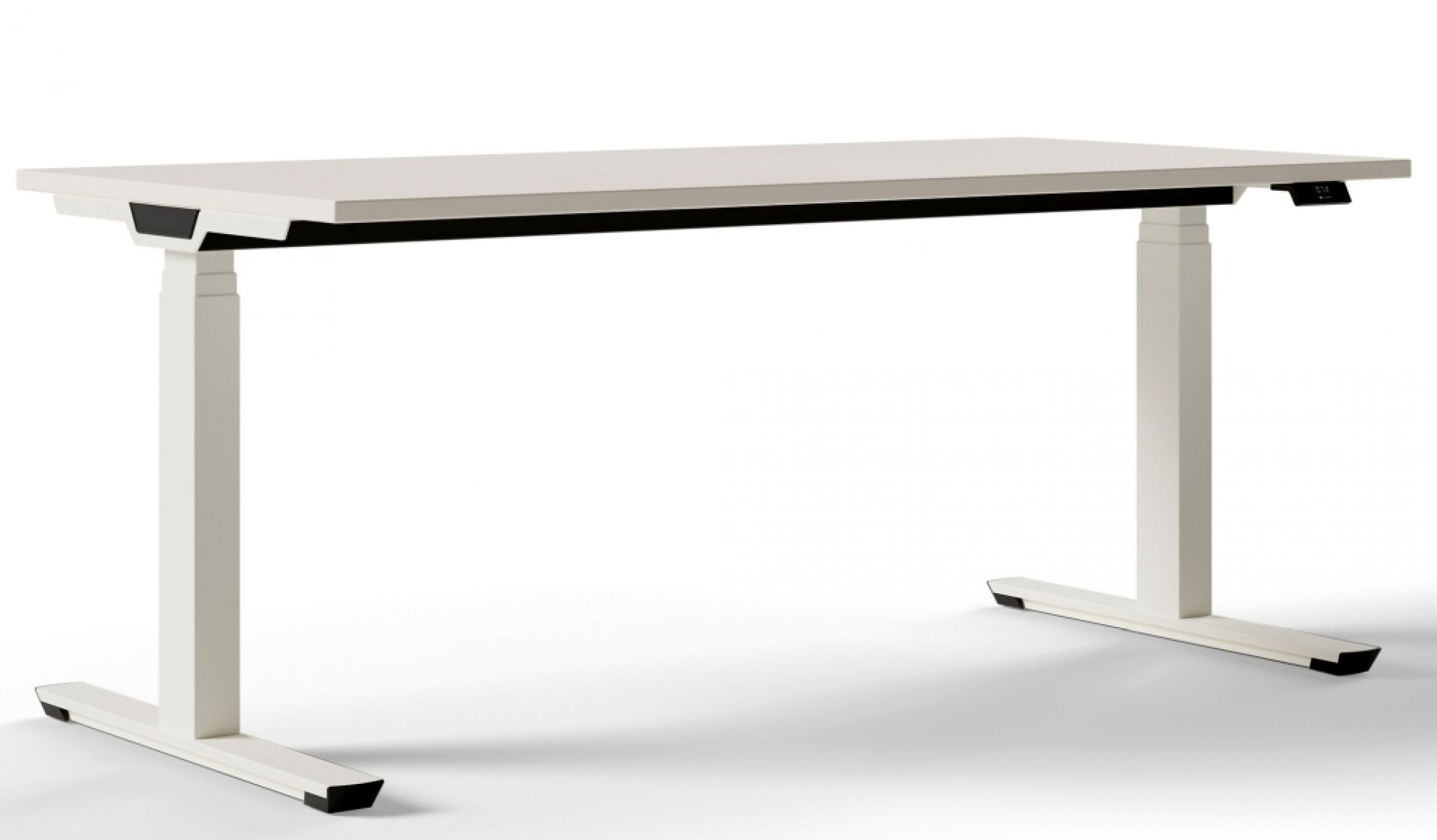 Crew T height-adjustable desk by Palmberg