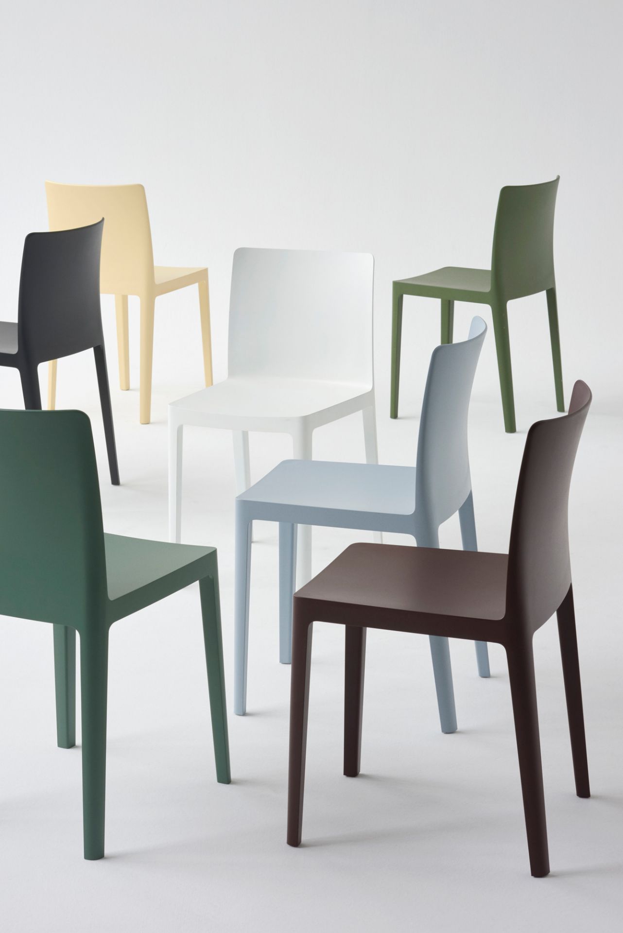 Élémentaire / Elementaire Chair Outdoor Anthrazit Hay SINGLE PIECES Élémentaire / Elementaire Chair Outdoor Anthrazit Hay SINGLE PIECES