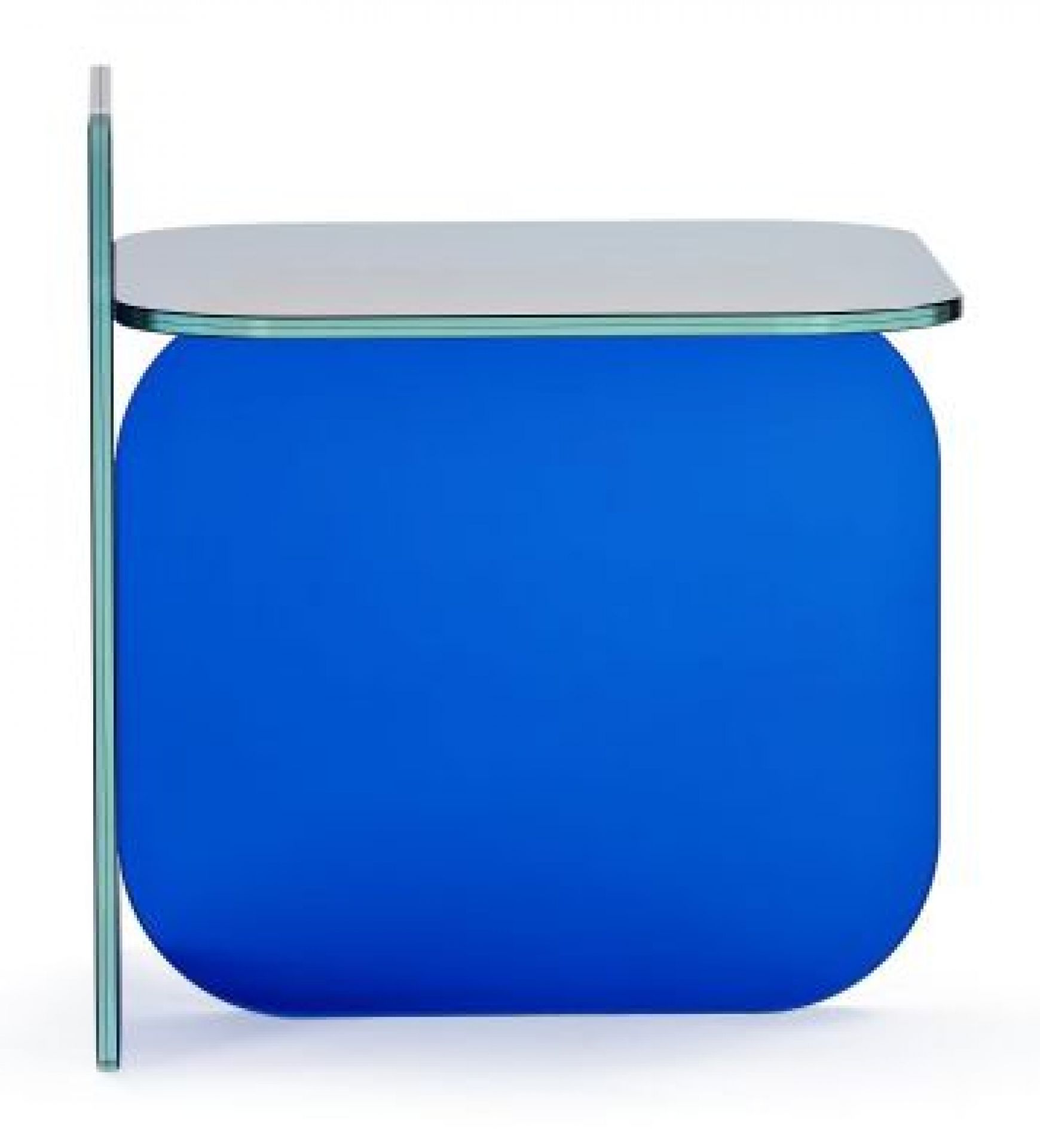 Sol Side Table ClassiCon Crystal glass royal blue