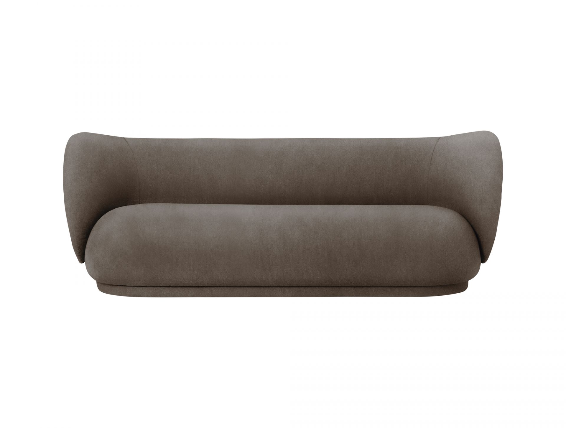 Rico Sofa Brushed 4-seater Ferm Living Brown 