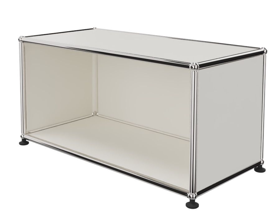 USM Haller Lowboard Open Pure white - FAST DELIVERY