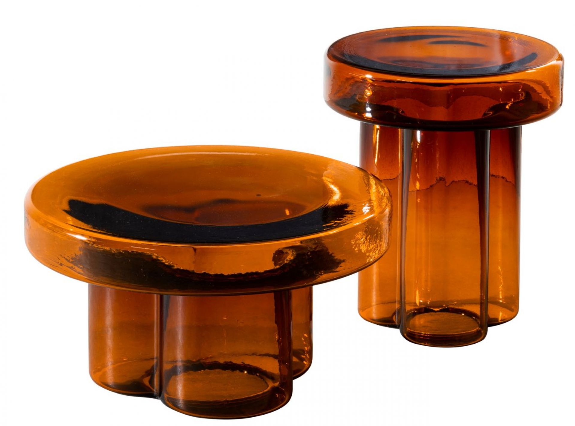 Soda Side Table Amber Ø 55 cm Miniforms