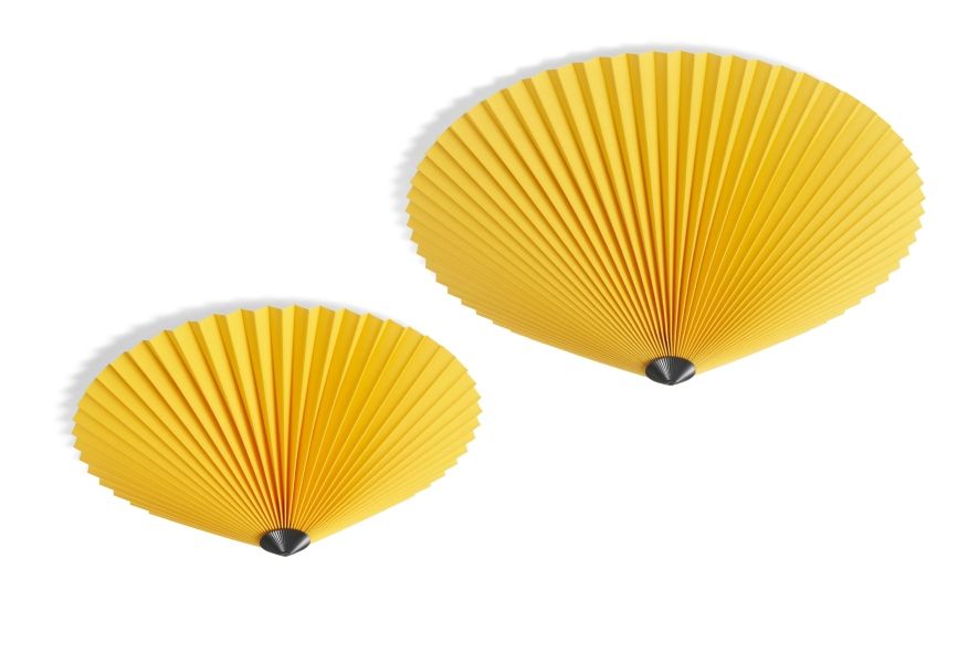 Matin Flush Wall lamp 50 cm Hay Yellow