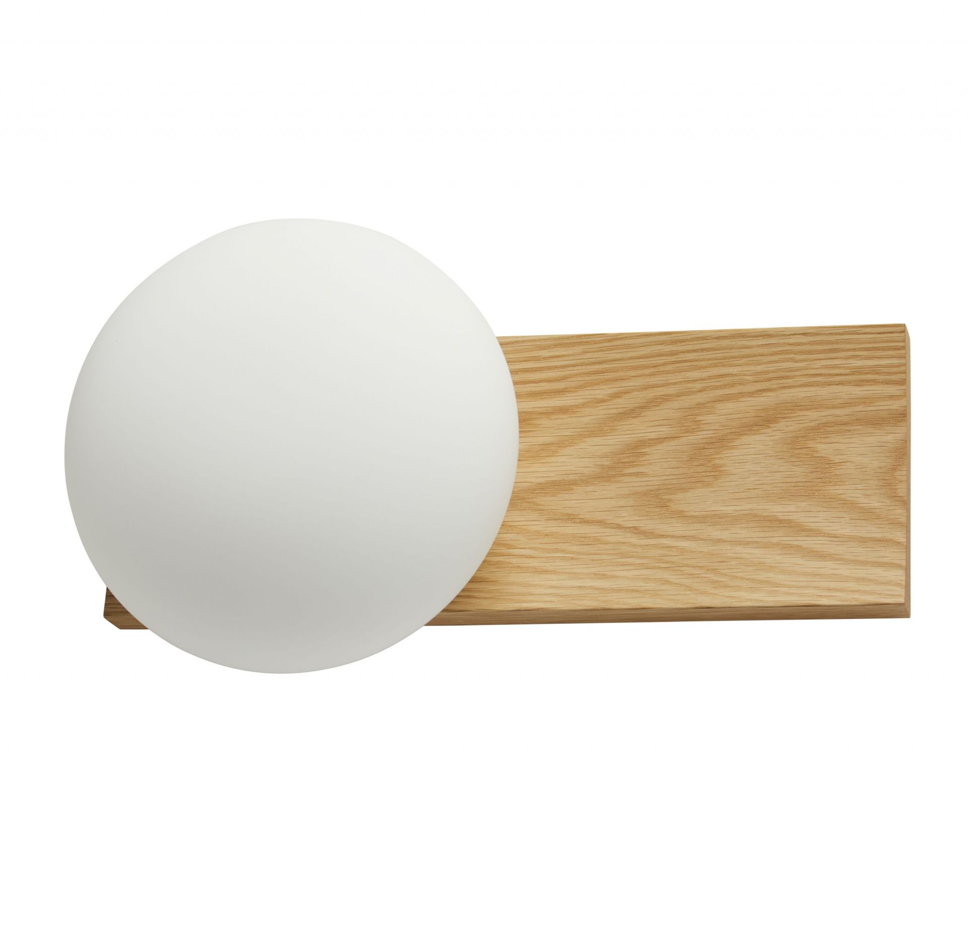 Dew Table and Wall Lamp Woud