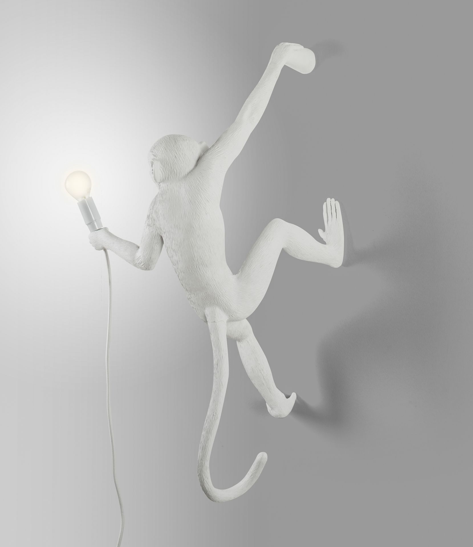 Monkey Lamp wall lamp right Seletti