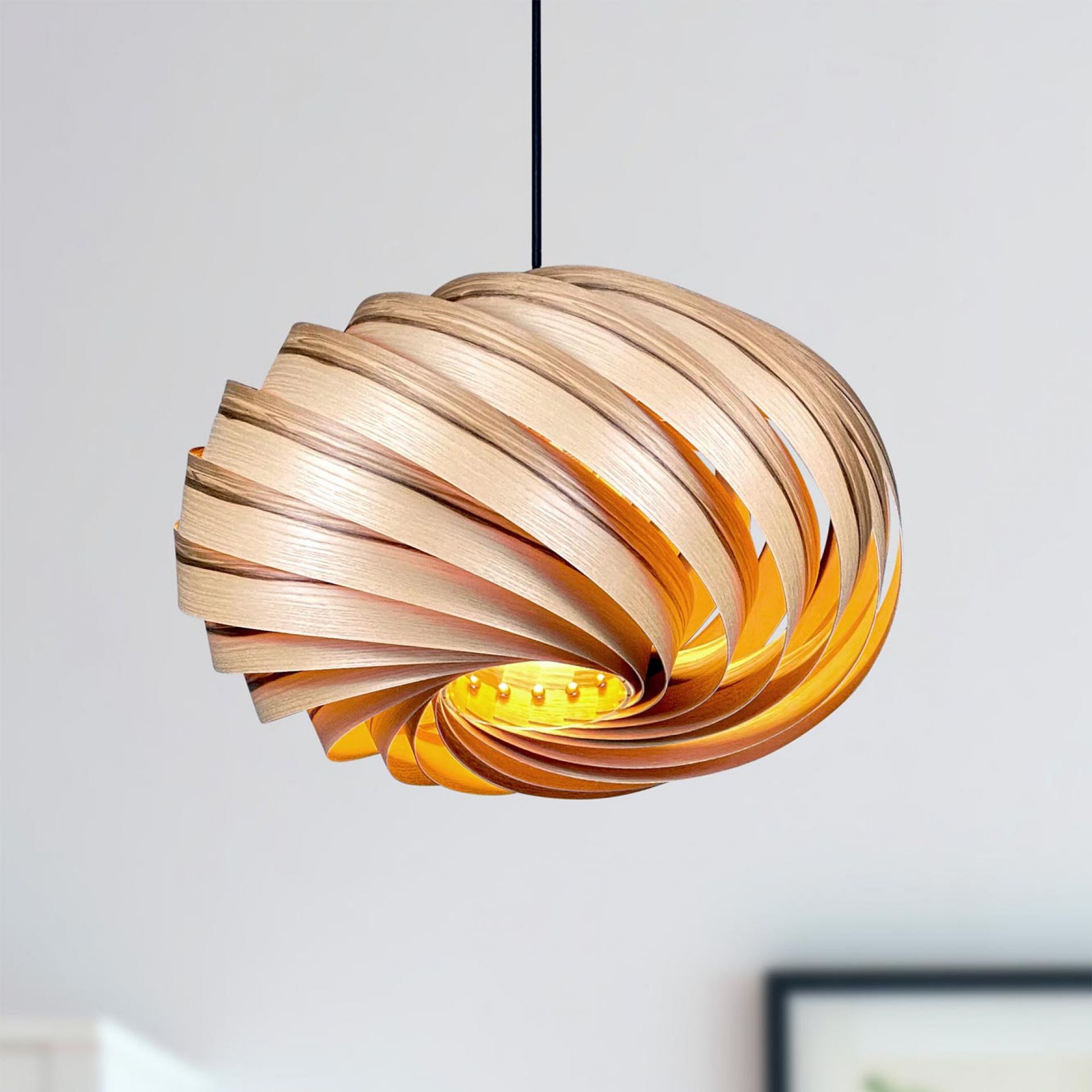 Quiescenta Pendant lamp Ø45 cm Olive Gofurnit
