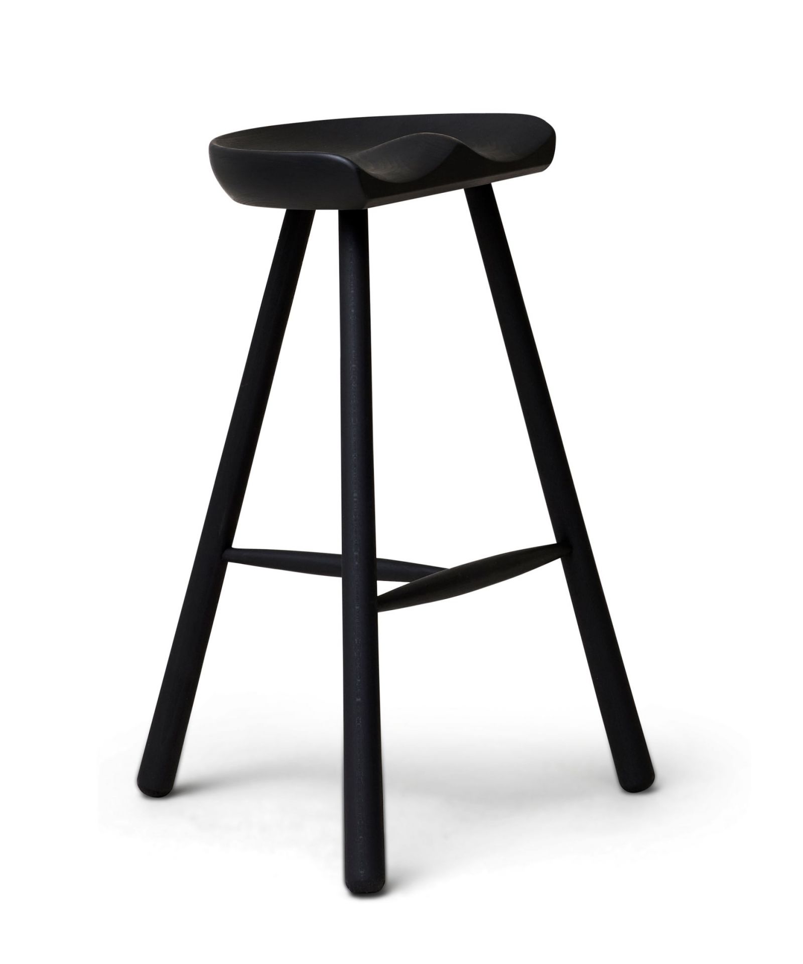 Shoemaker Chair™ No. 68 Beech black stained Form & Refine