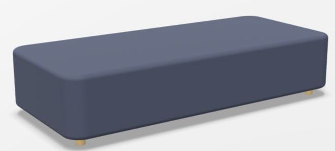 Mezza seating element Sofa Cascando