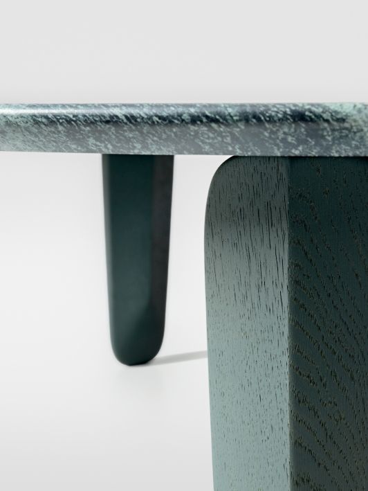 Kuyu Marble Round Marble Coffee Table Round Zeitraum