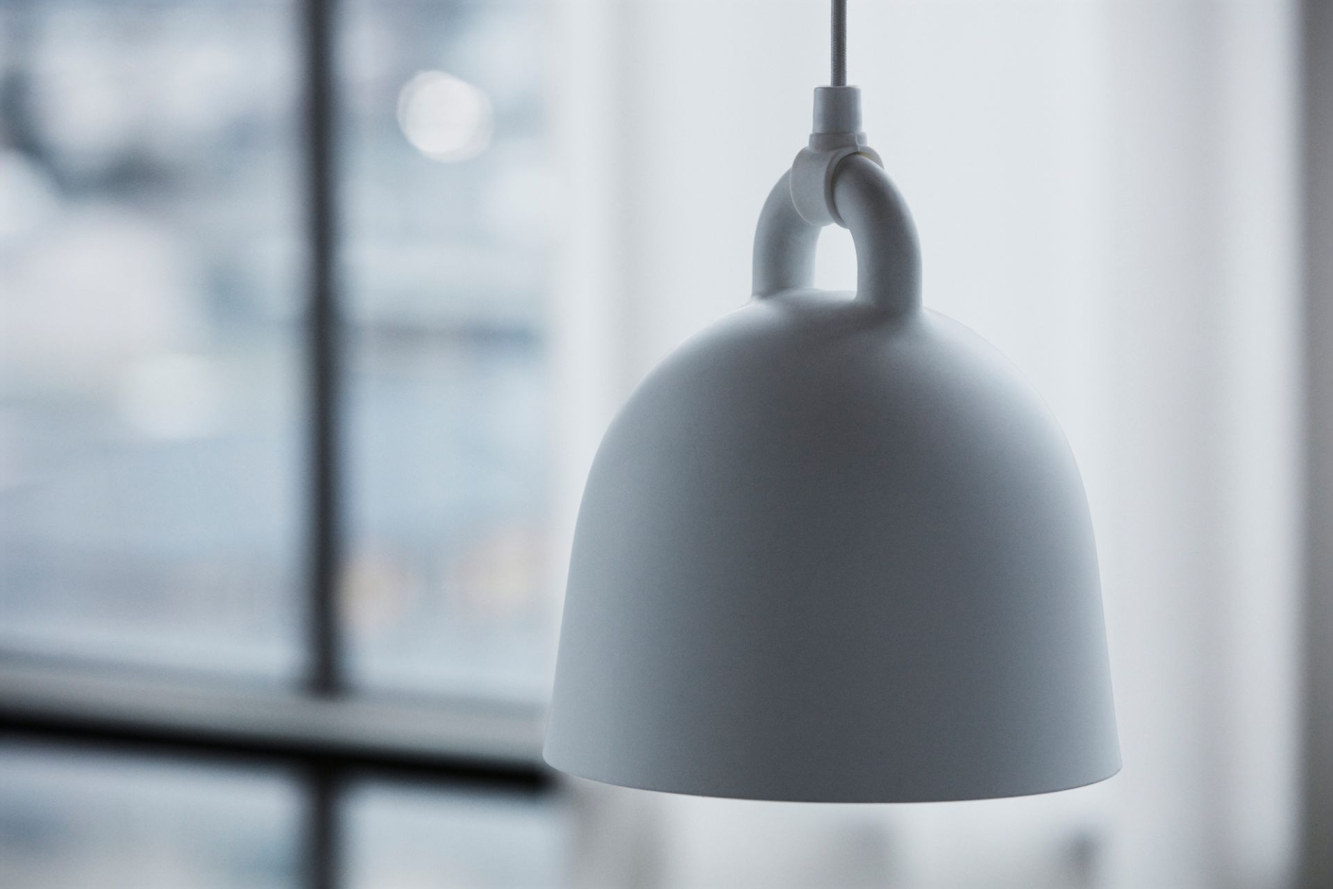 Bell Lamp Pendant light Normann Copenhagen Grey Ø 22 cm