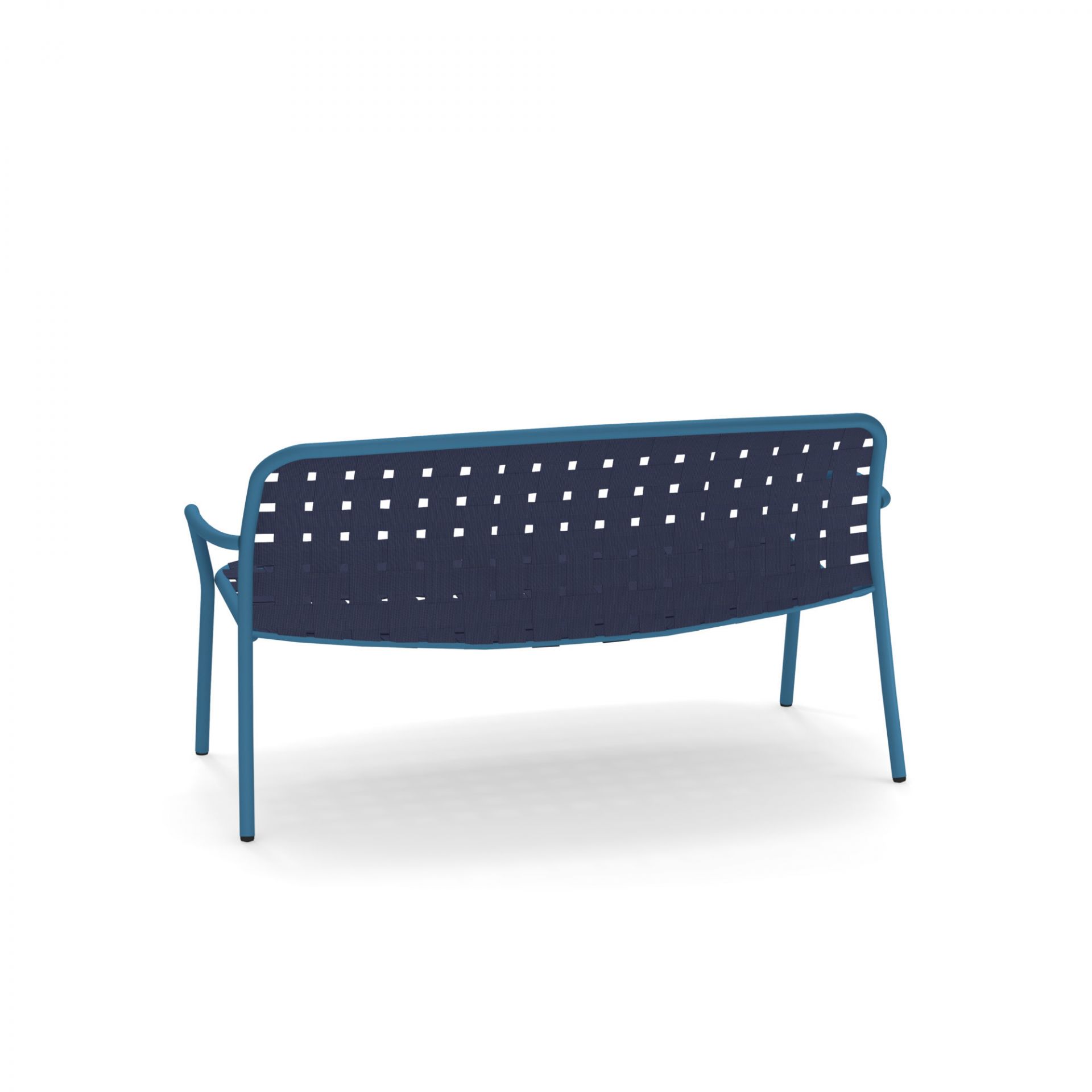 Yard Sofa 2-Sitzer Bank emu mattweiß - braun