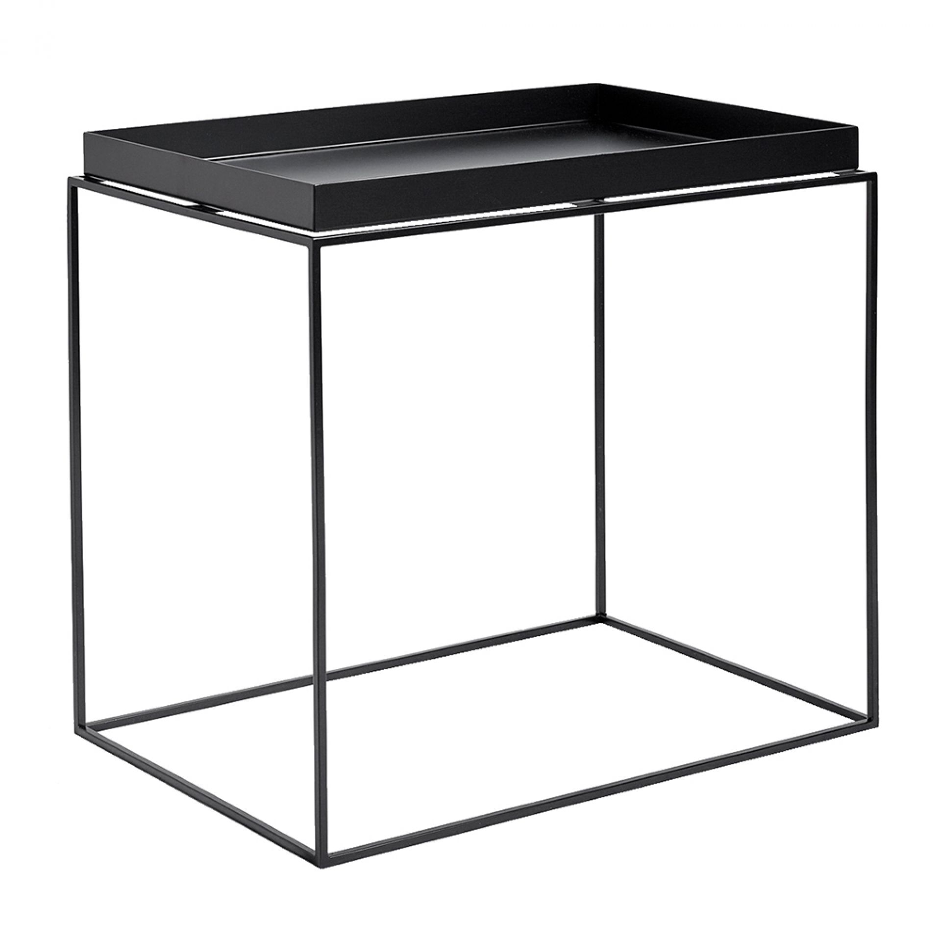 Tray Table L Black Hay
