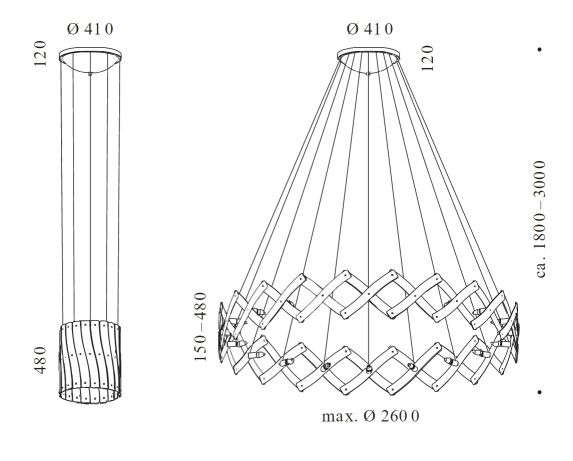 Zoom XL Pendant light Serien Lighting