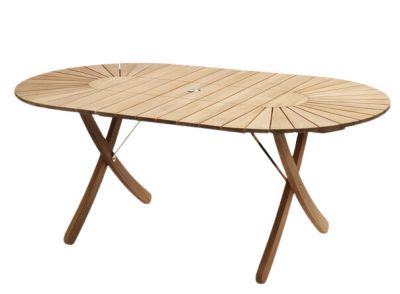 Selandia Table Outdoor dining table Skagerak by Fritz Hansen