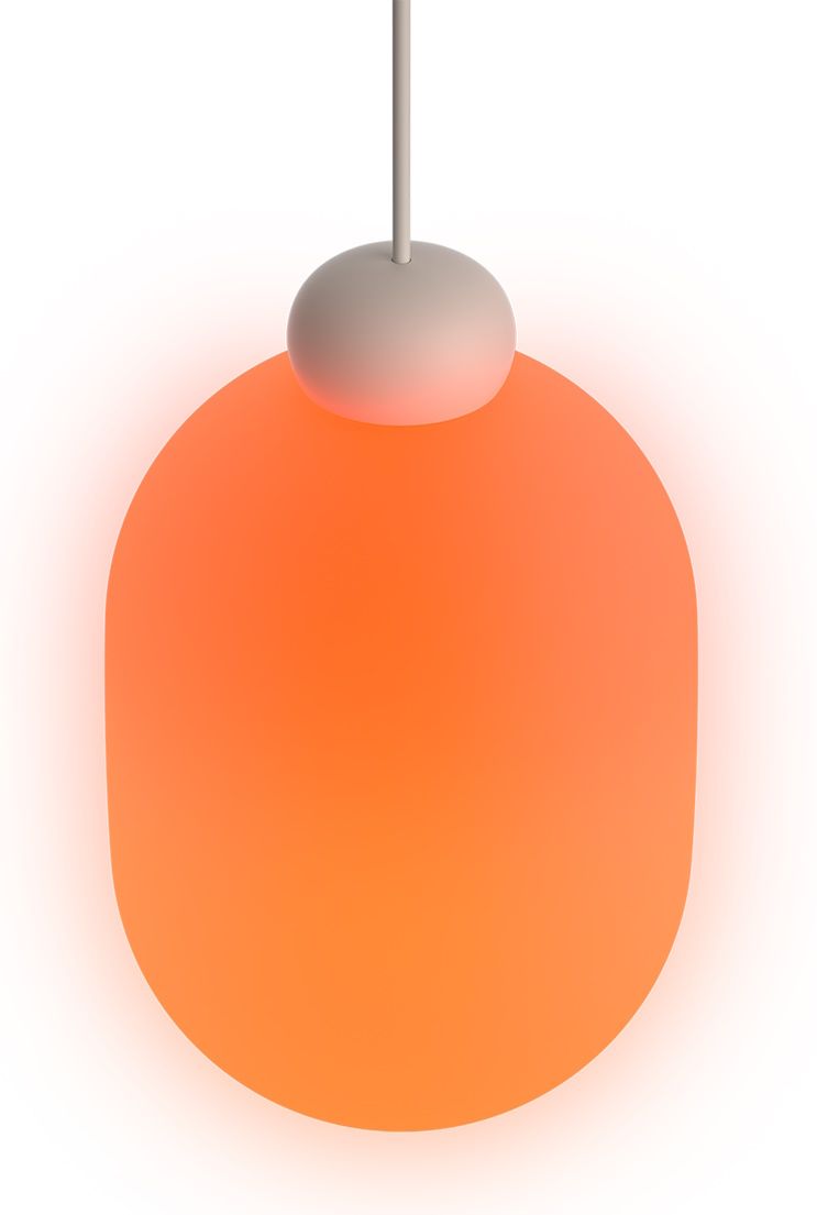 Sun pendant light Grau