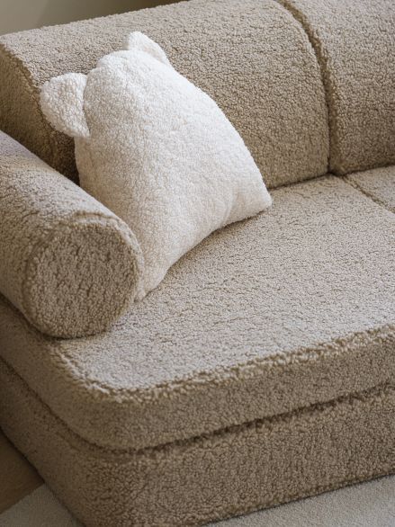 Play sofa teddy fabric Wigiwama