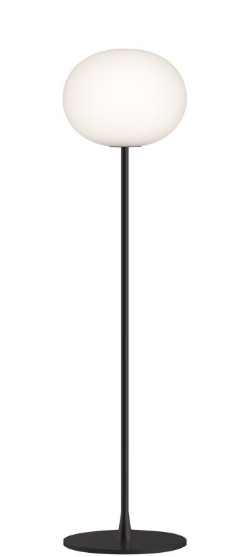 Glo Ball Floor Lamp Black Height 135 Flos