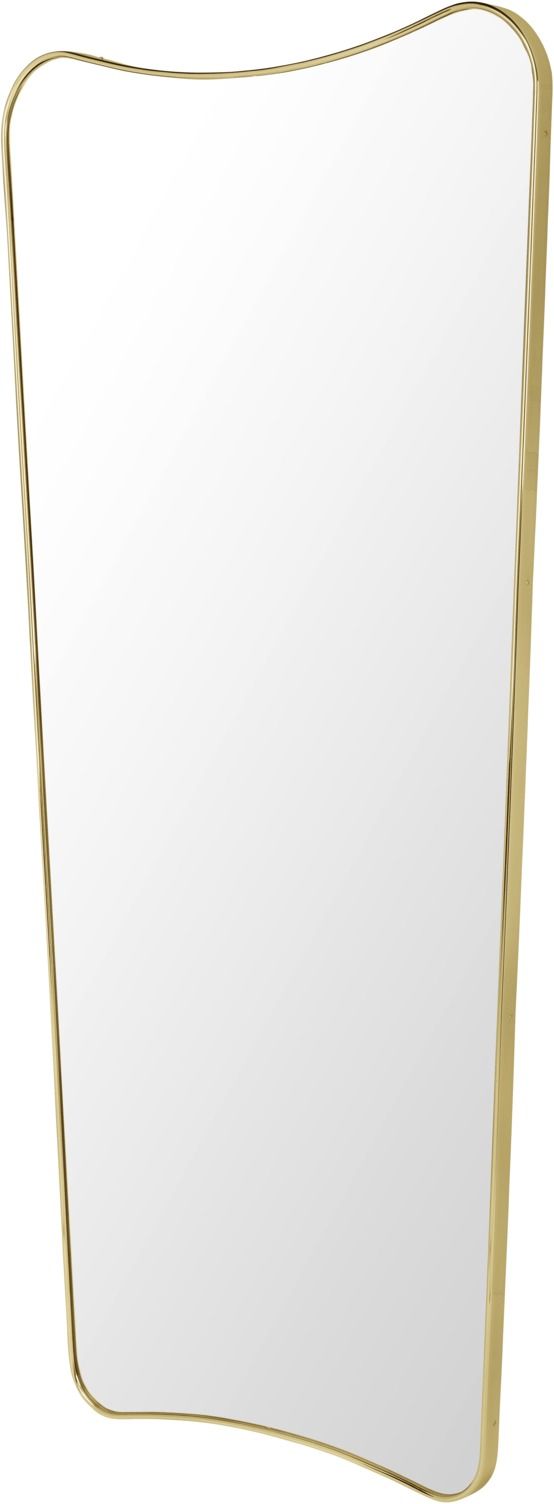 F.A. 33 Wall mirror large Brass Gubi