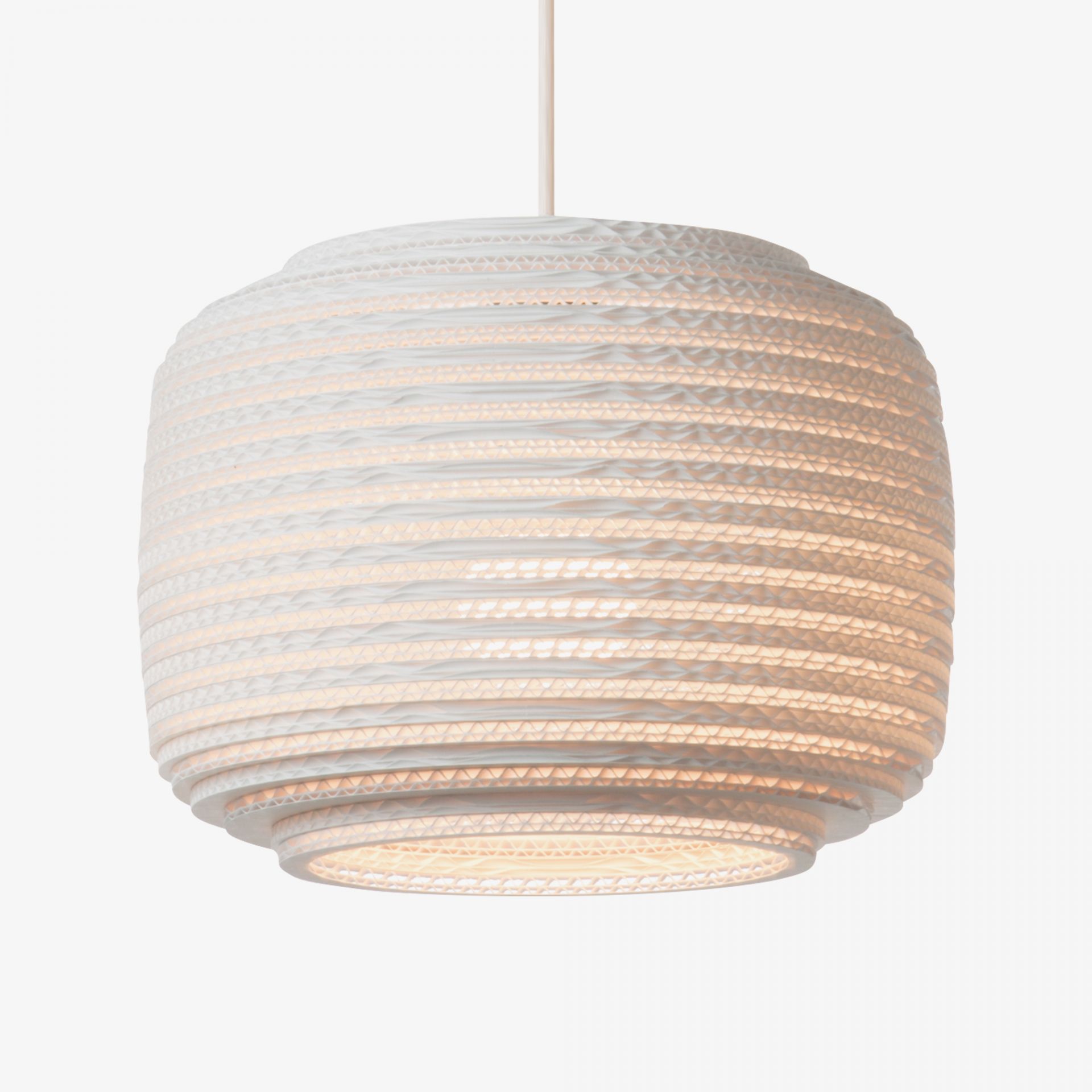 Scraplights Ausi 8 Pendant lamp White Graypants