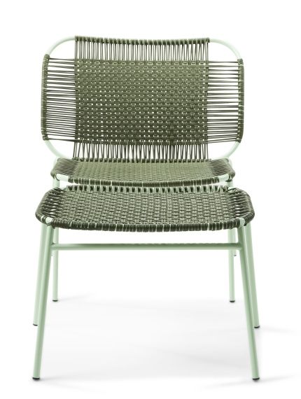 Cielo Footstool Footstool Outdoor ames Olive green - Pastel green