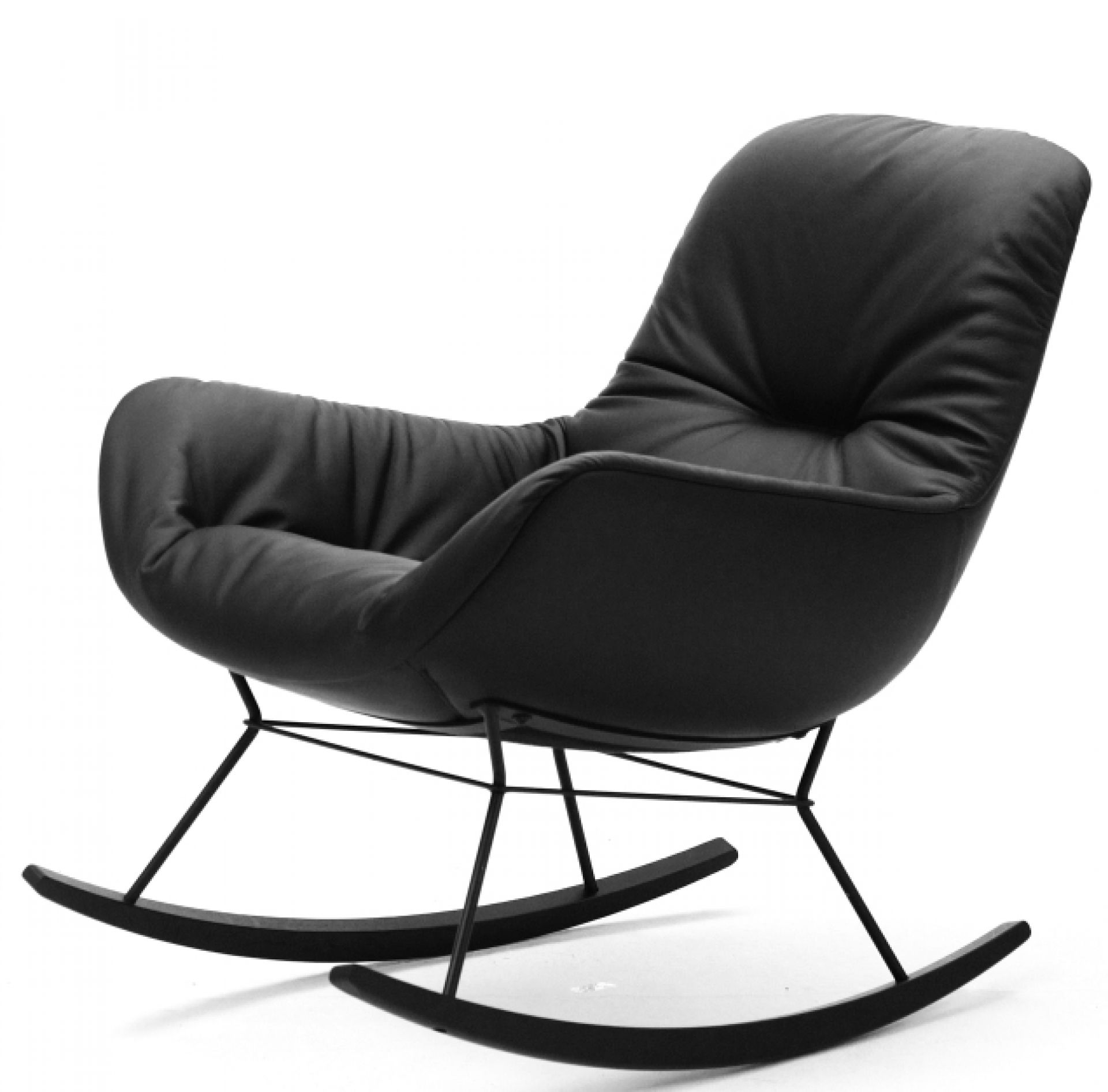 Leya Rocking Lounge Chair Freifrau Manufaktur