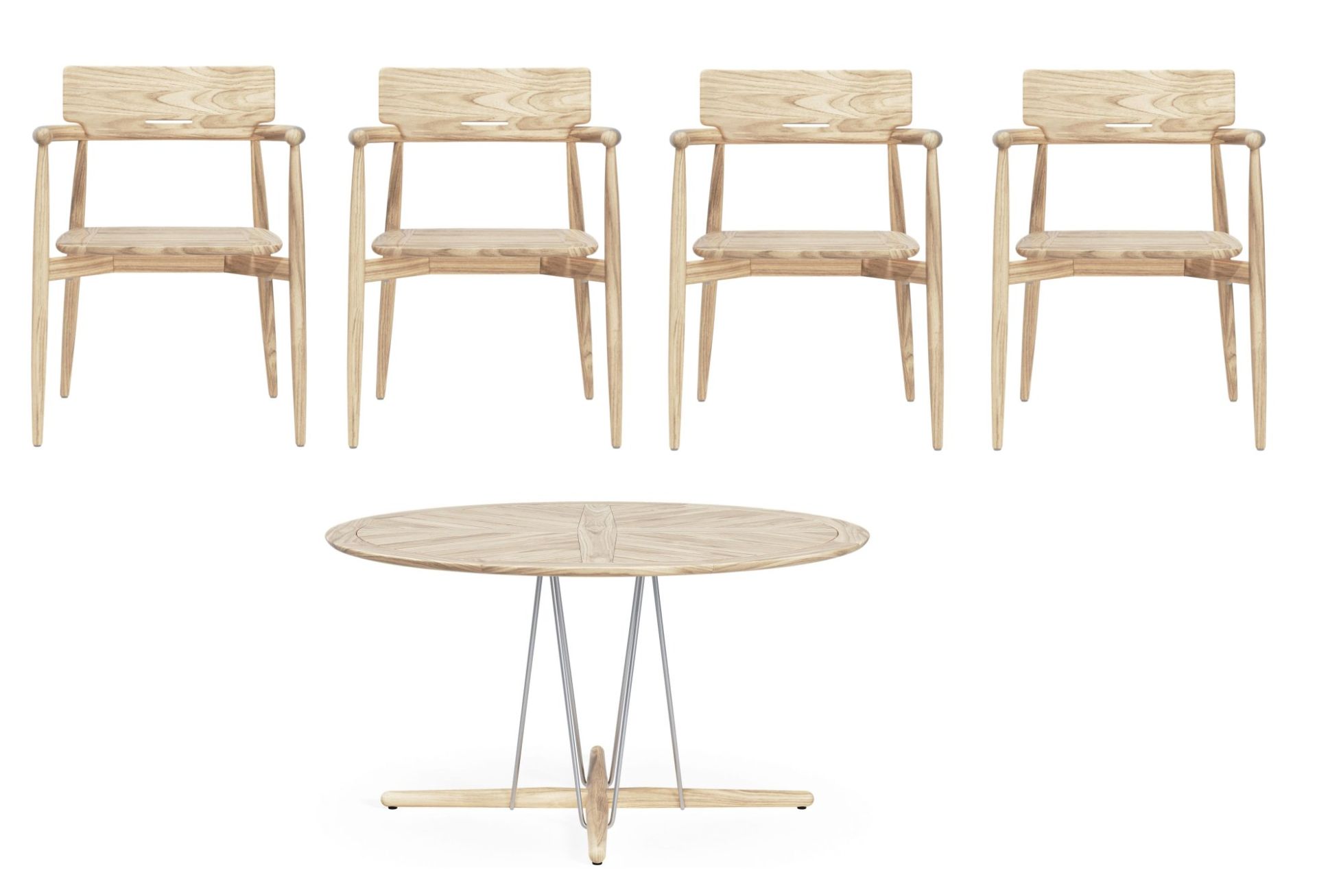 Embrace Outdoor Dining Set 1 Carl Hansen & Søn