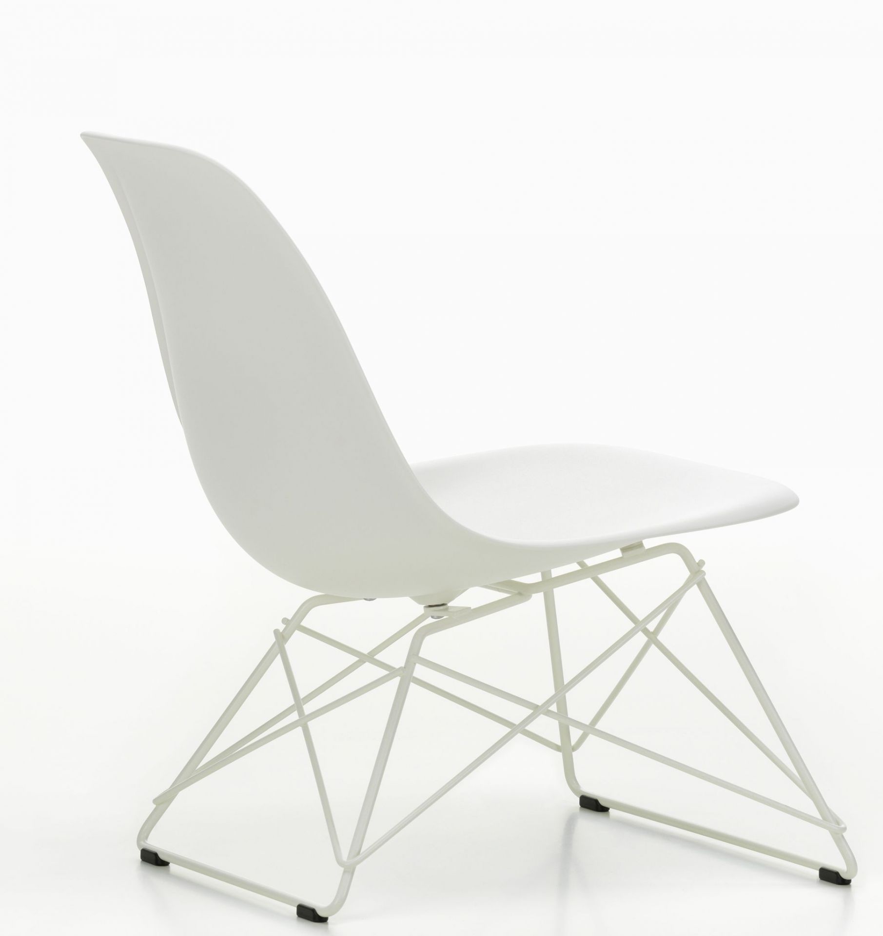 Eames Plastic Side Chair LSR Chair Vitra