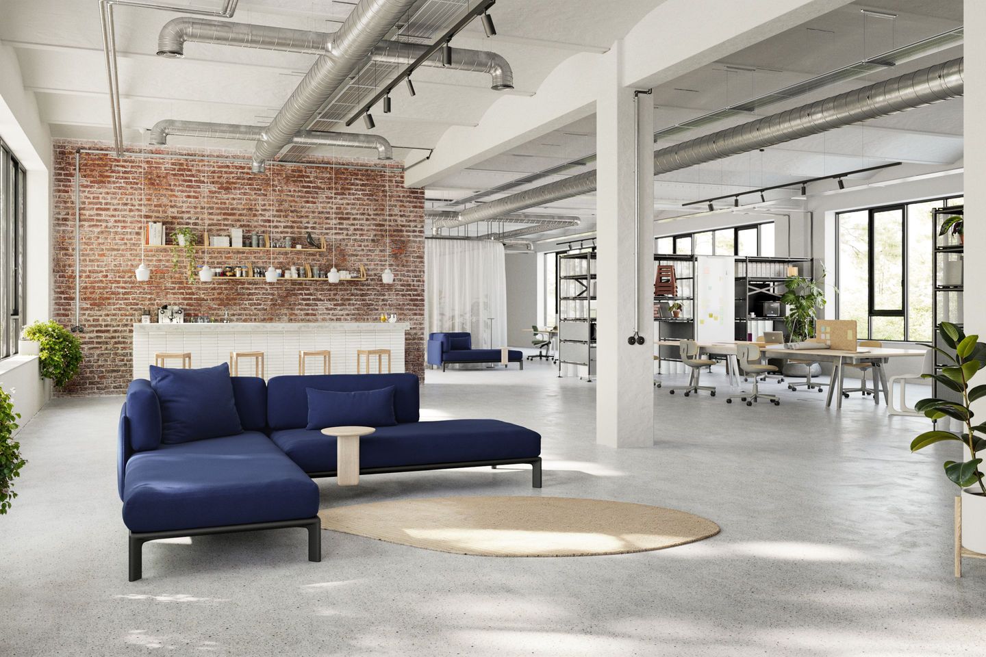 Anagram platform connector 2 pieces Vitra  