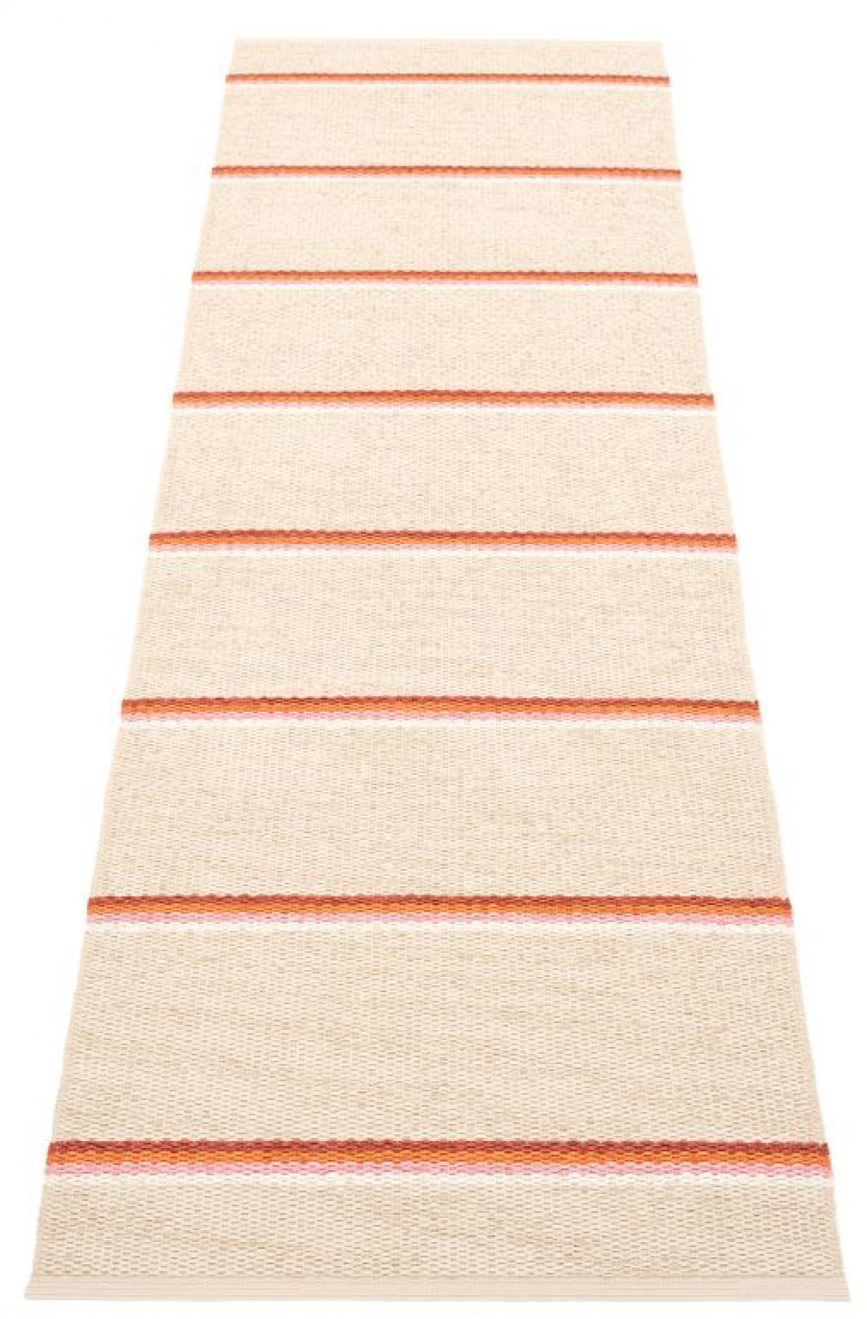 Olle synthetic carpet 70x240 Brick Pappelina