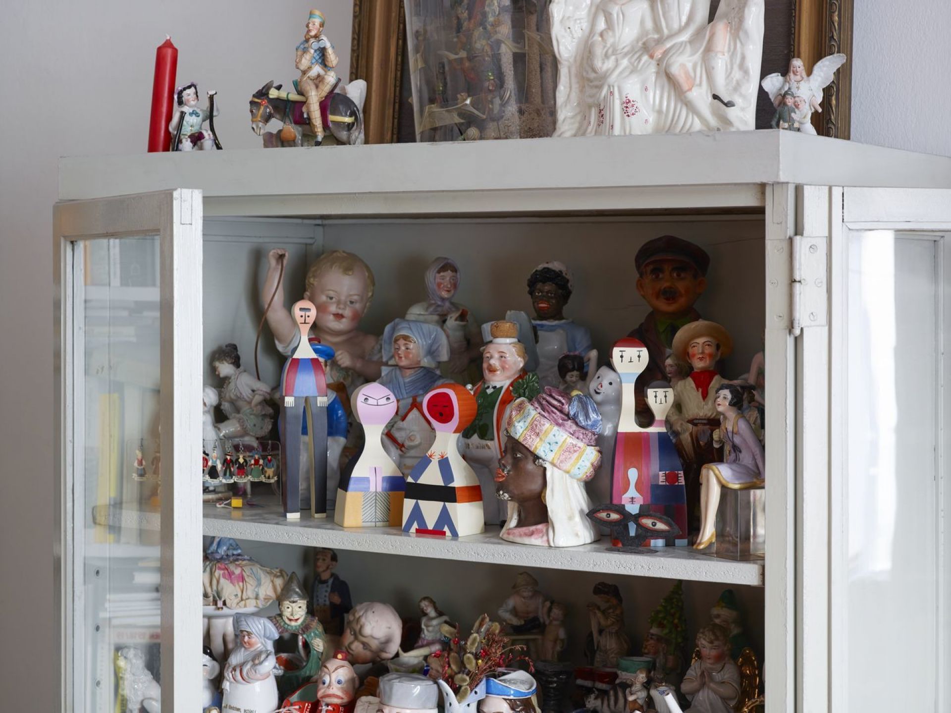 Wooden Dolls Wooden figure No 22 Vitra SINGLE PIECES
