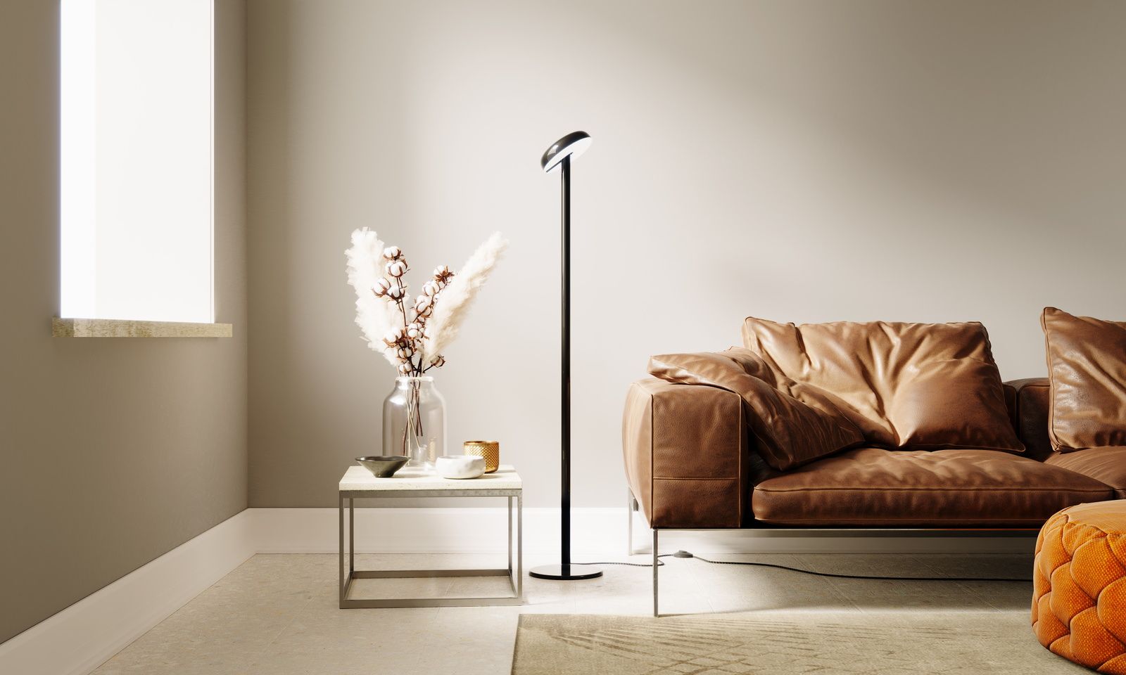 Cabriolette Floor lamp black Martinelli Luce