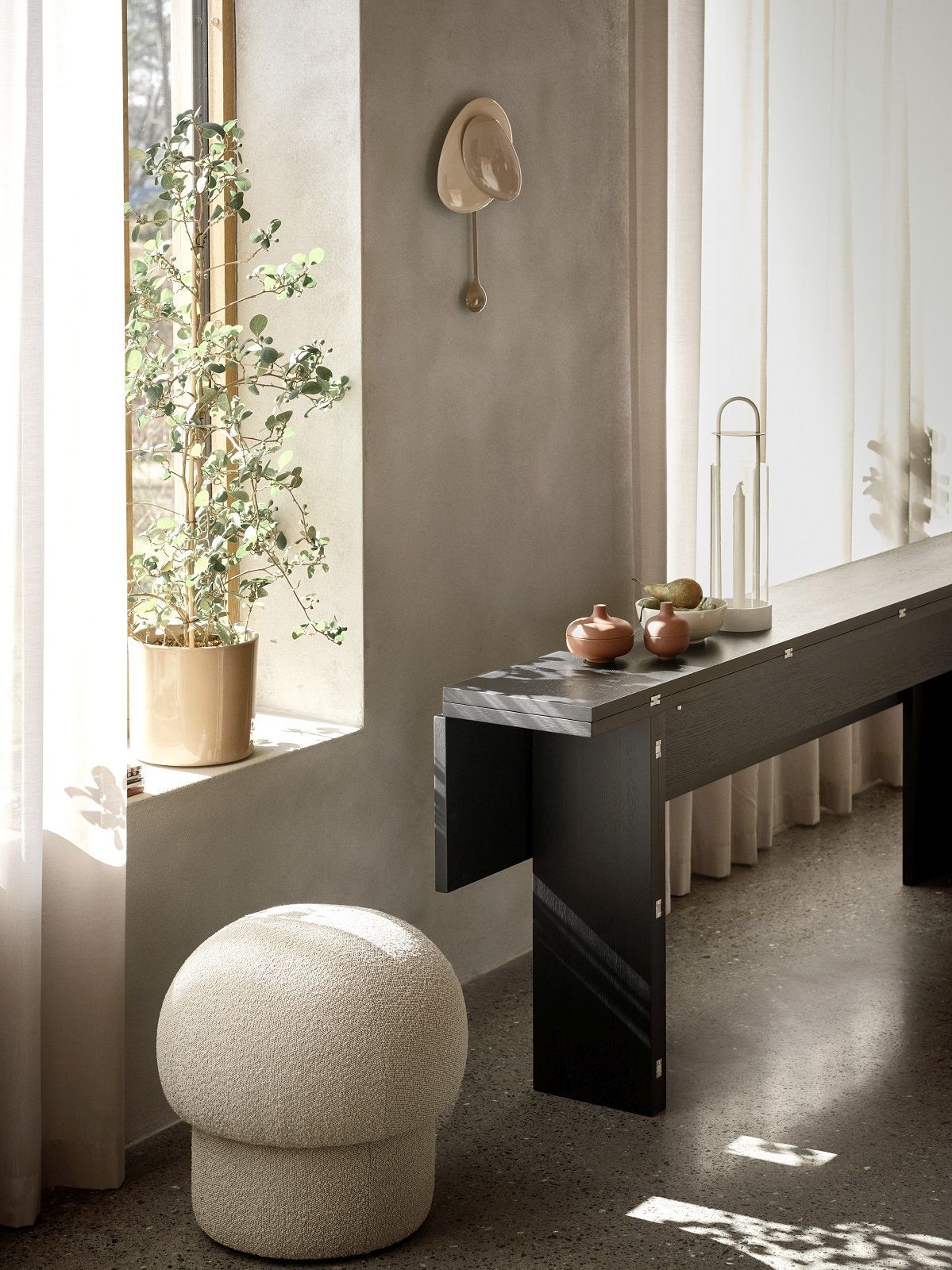 Uno pouf stool 65 cm GREEN Design House Stockholm SINGLE PIECES