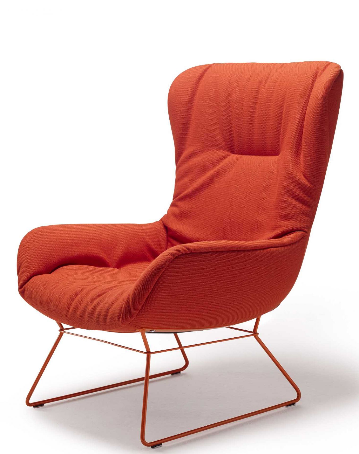 Leya cocktail wingback armchair Freifrau Manufaktur