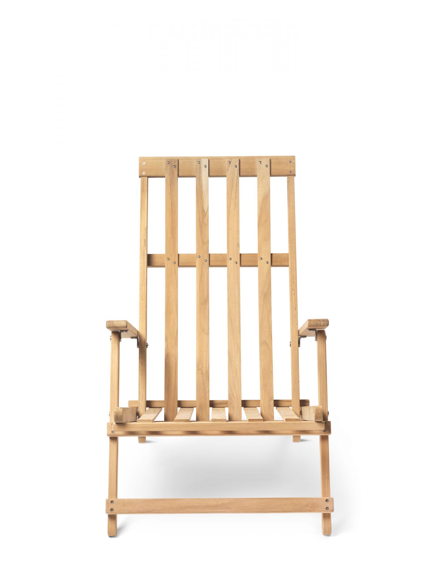 Mogensen deck chair incl. cushion outdoor Carl Hansen &amp; Søn