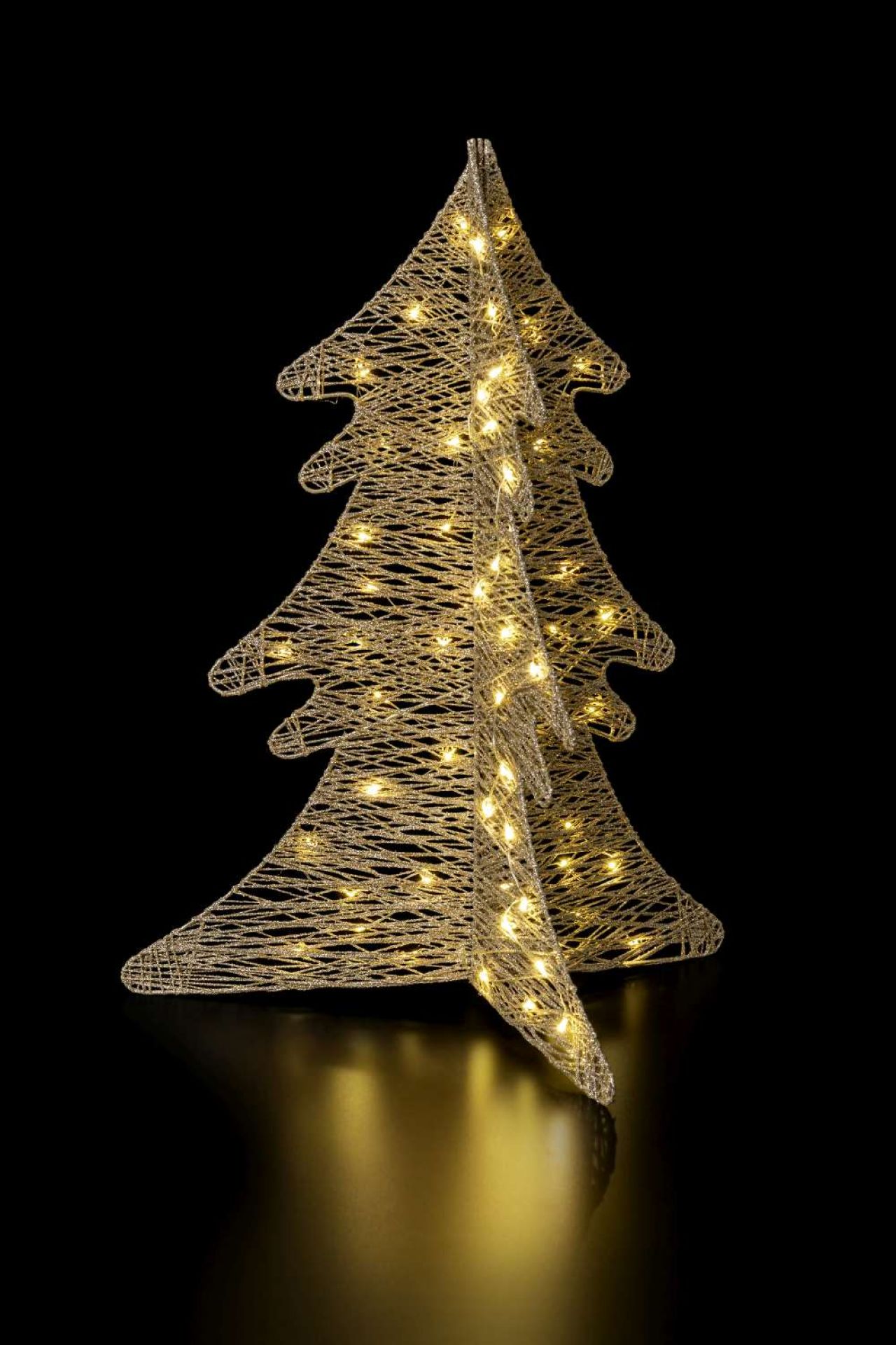 Glitter Tree S LED Christmas tree H 52 cm STT AG
